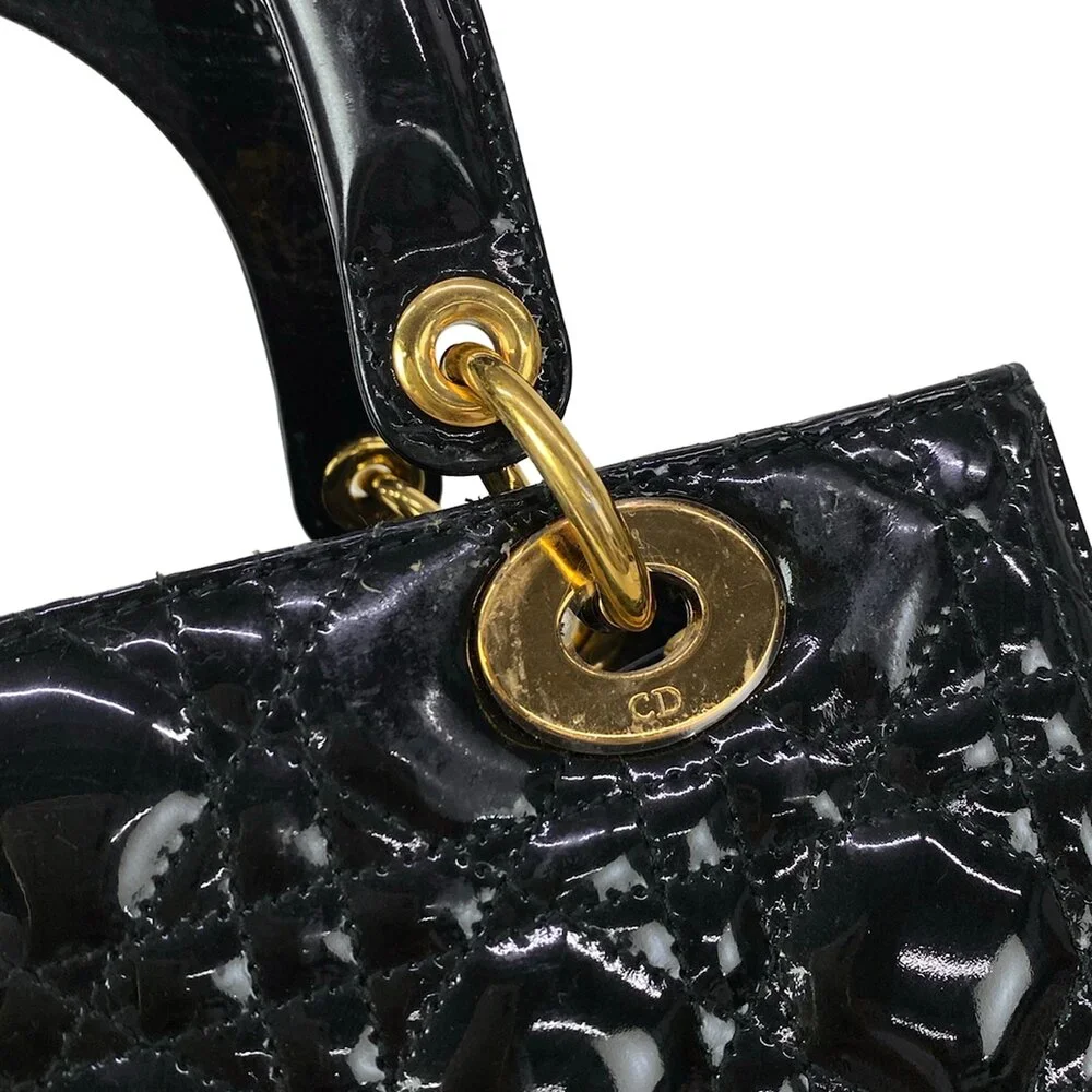Christian Dior Lady Dior Medium Bag Handbag VRB44550